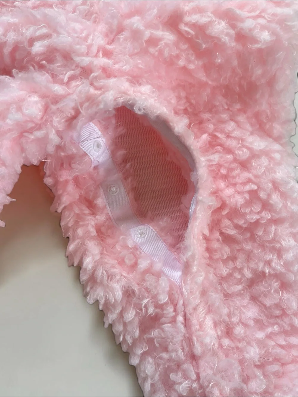 EUC/LN Pink Lama Alpaca Coat Plush Halloween Costume